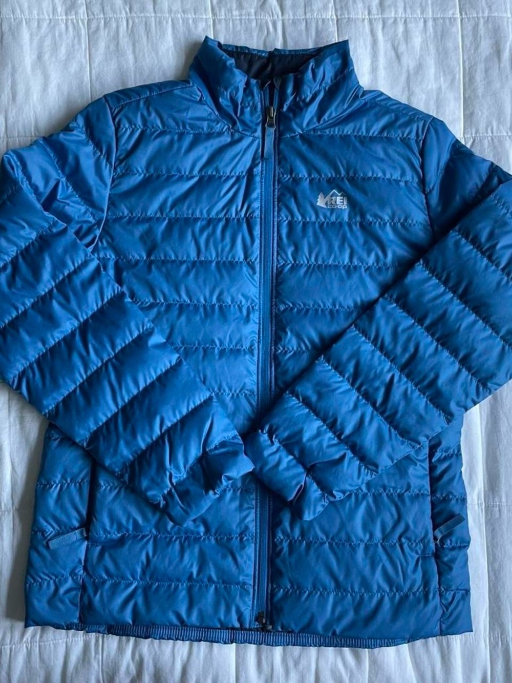 REI Co-op Kids Blue Puffer Jacket - L (14-16)